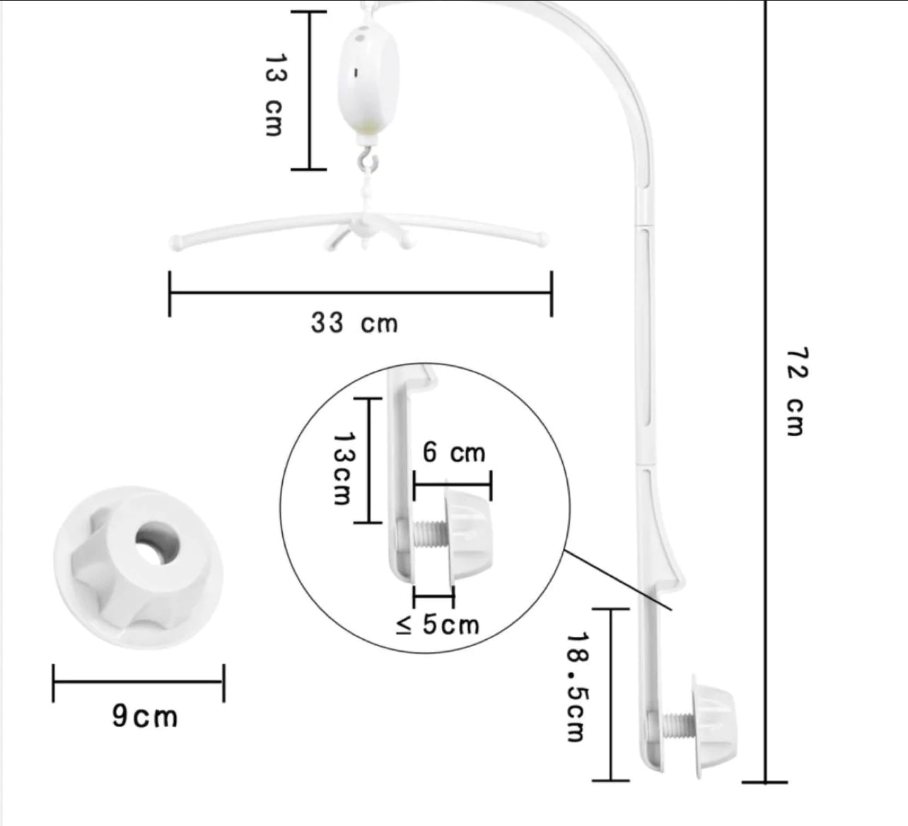 Luxe1 Baby mobiel met koran