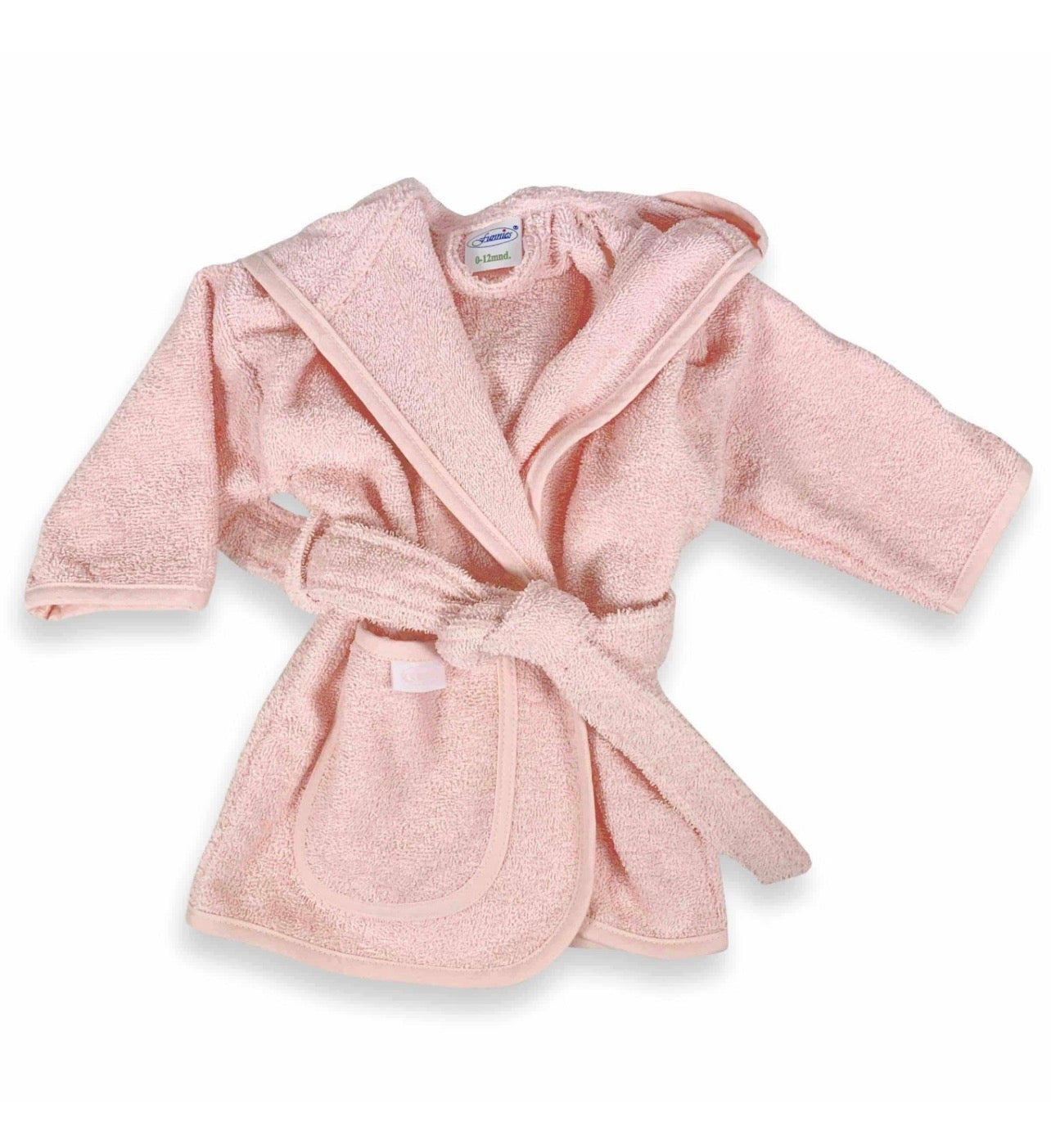 Binnenkort beschikbaar Gepersonaliseerde baby badjas 0-12 maanden