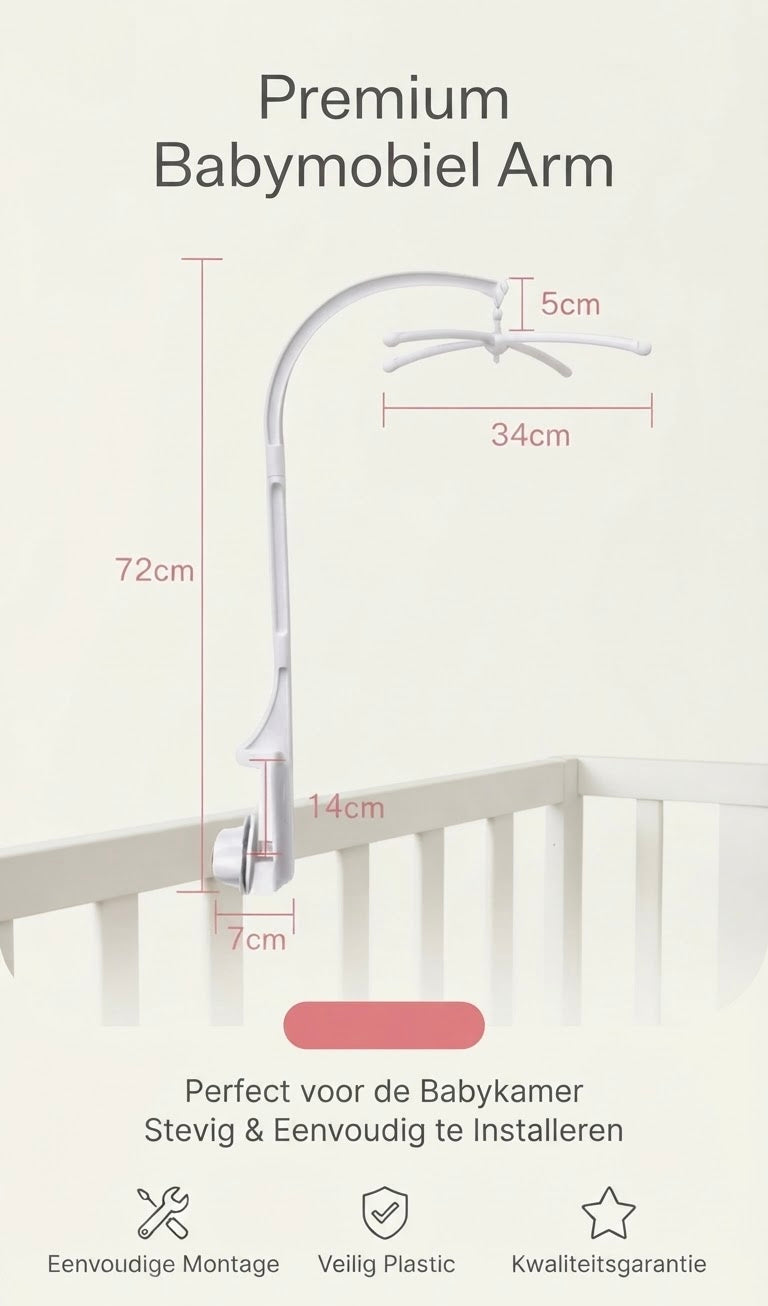 Bedstang voor babymobiel