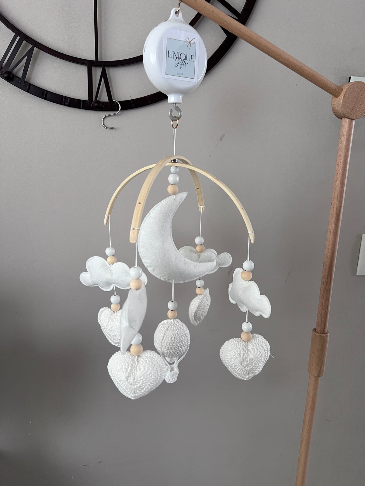 Baby Cadeau - Handgemaakte Baby Mobiel