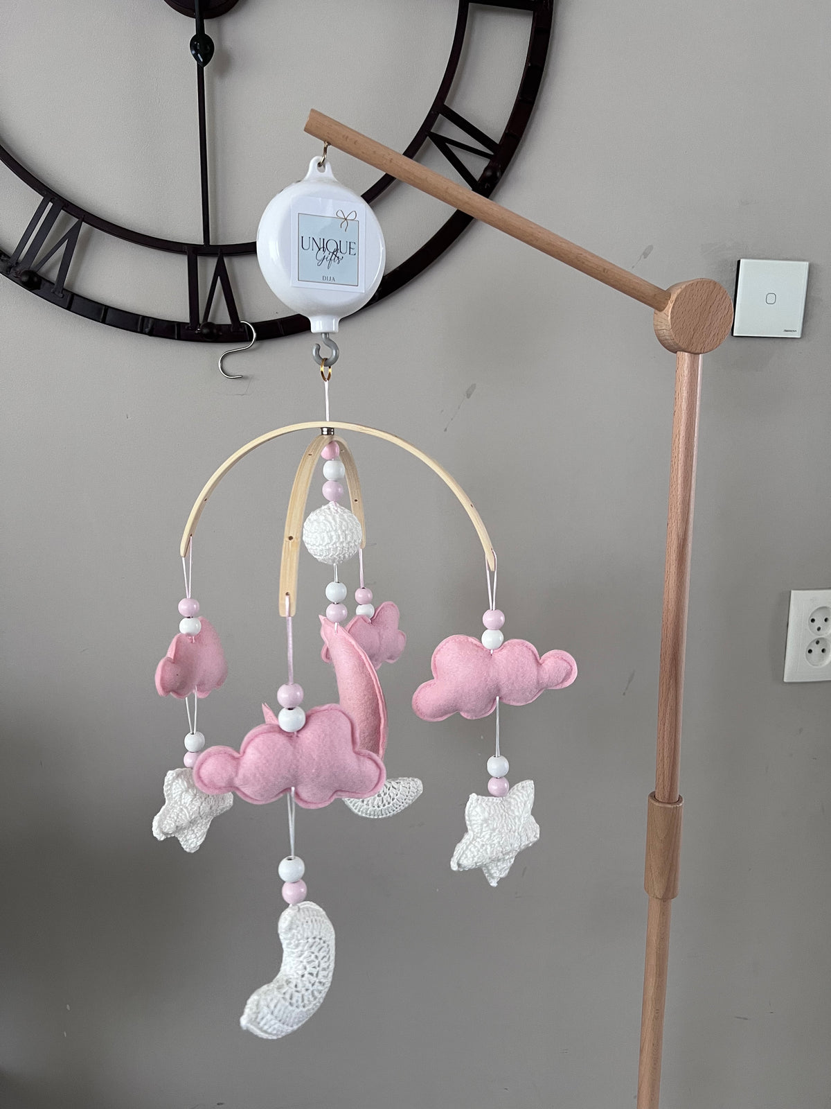 Baby Cadeau - Handgemaakte Baby Mobiel