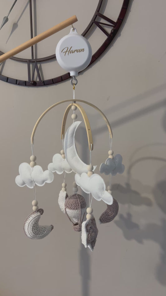 Gehaakte Baby mobiel