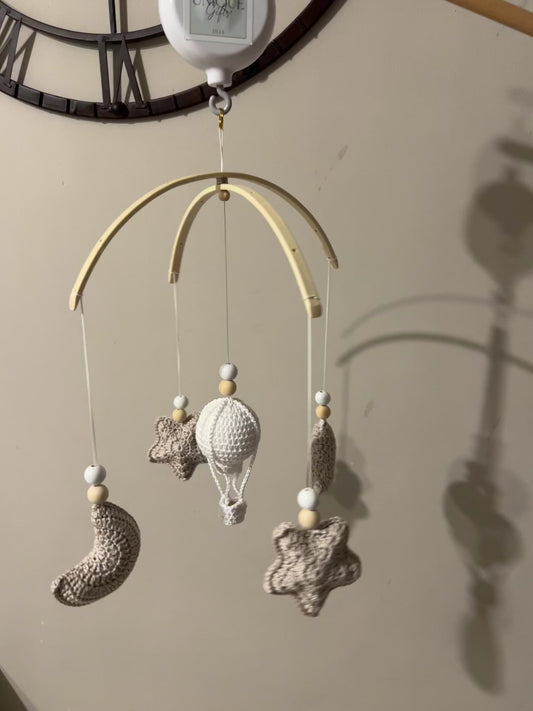 Baby Cadeau - Handgemaakte Baby Mobile Gehaakt